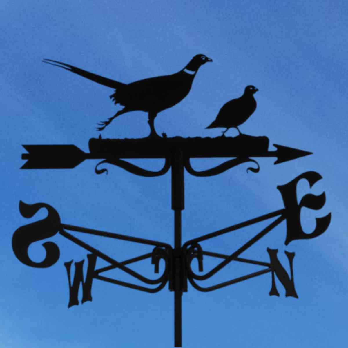 Pheasant and Partridge Mini Weathervane